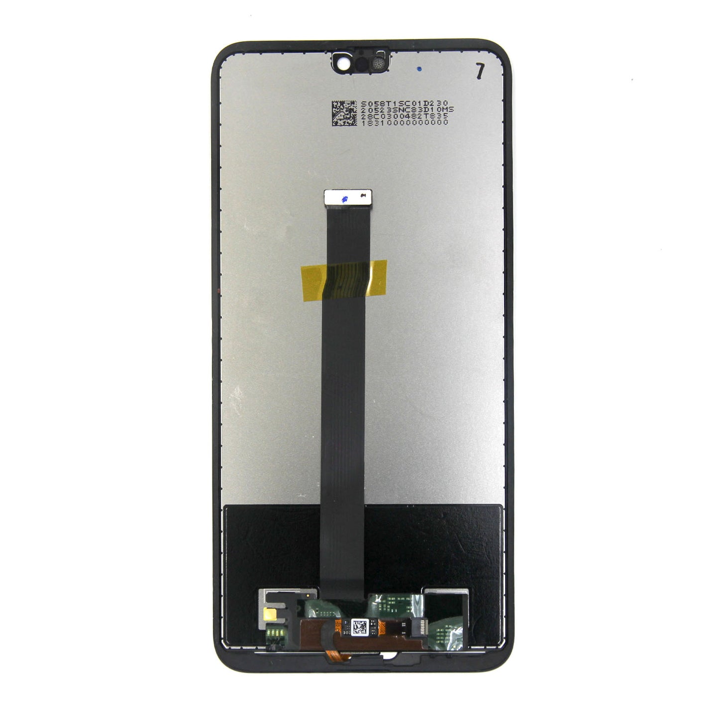 Huawei P20 Skärm med LCD Display Original - Svart image 2