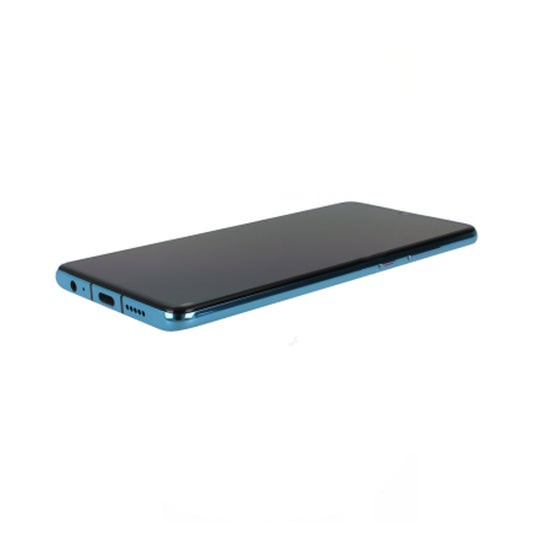Huawei P30 (New Version) Skärm med LCD Display och Batteri Original - Aurora Blå image 2