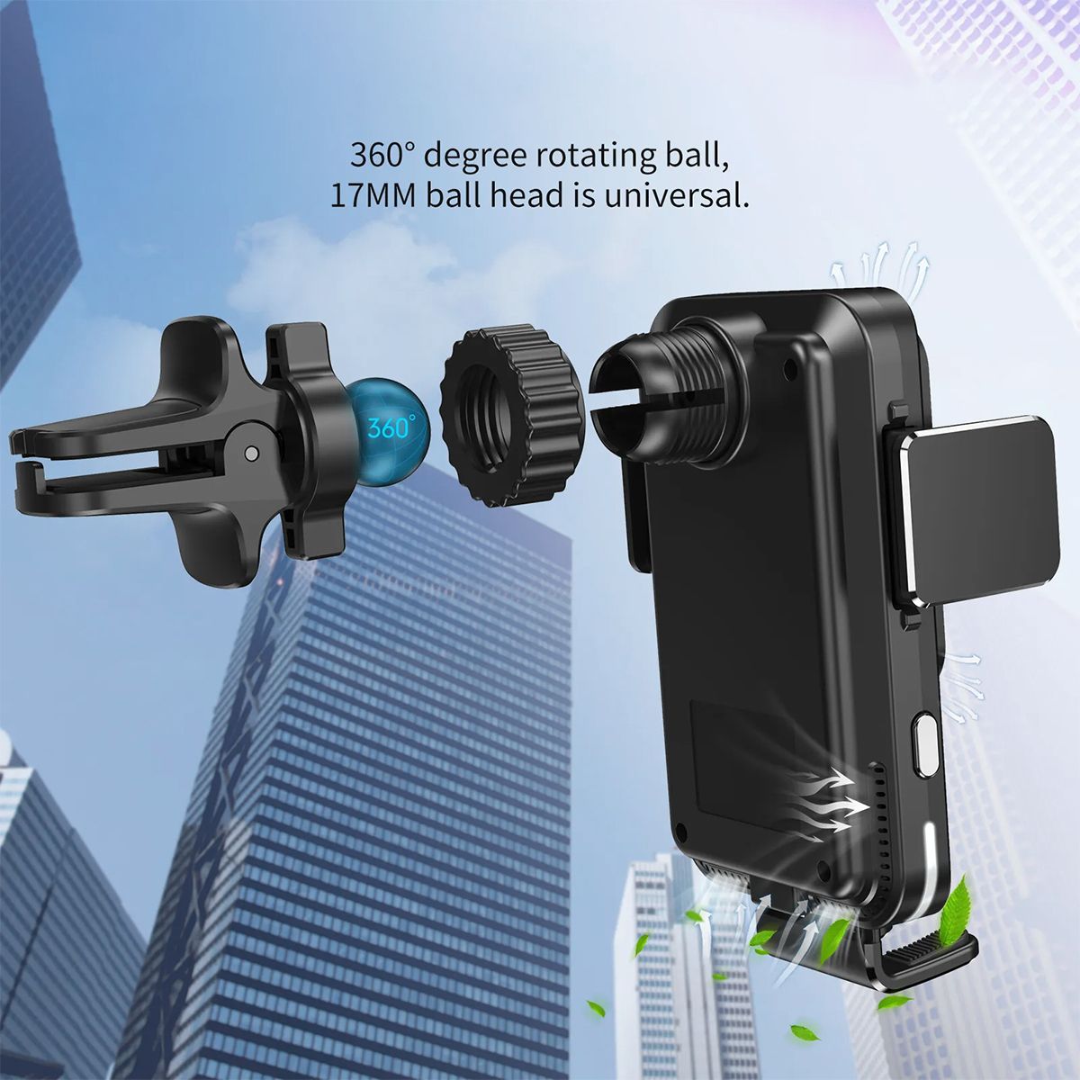 15W Vehicle Wireless Charging bracket M5