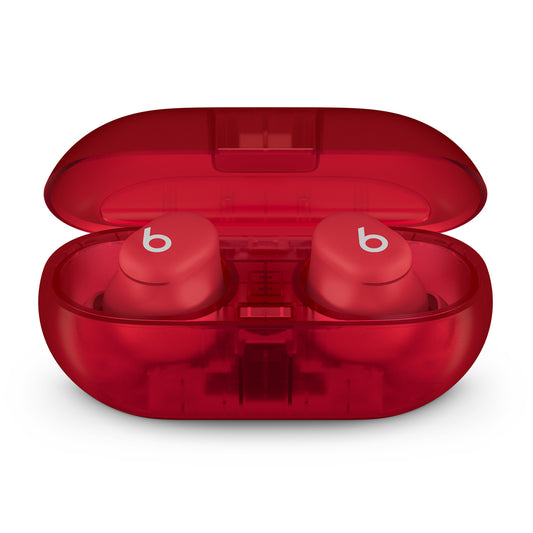 Beats Solo Buds Trådlösa In-Ear Hörlurar - Transparent Röd image 2