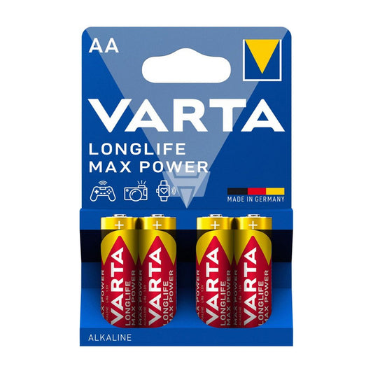 Varta Longlife Batterier 4-pack Max Power AA 1.5 V image 2