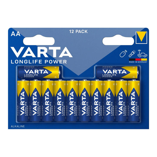 Varta Longlife Power Batteri AA 12-pack image 2