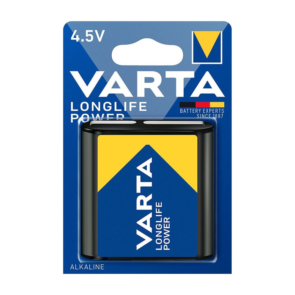 Varta Alkalisk Longlife Power Batteri 3LR12 4.5V 1-pack image 2