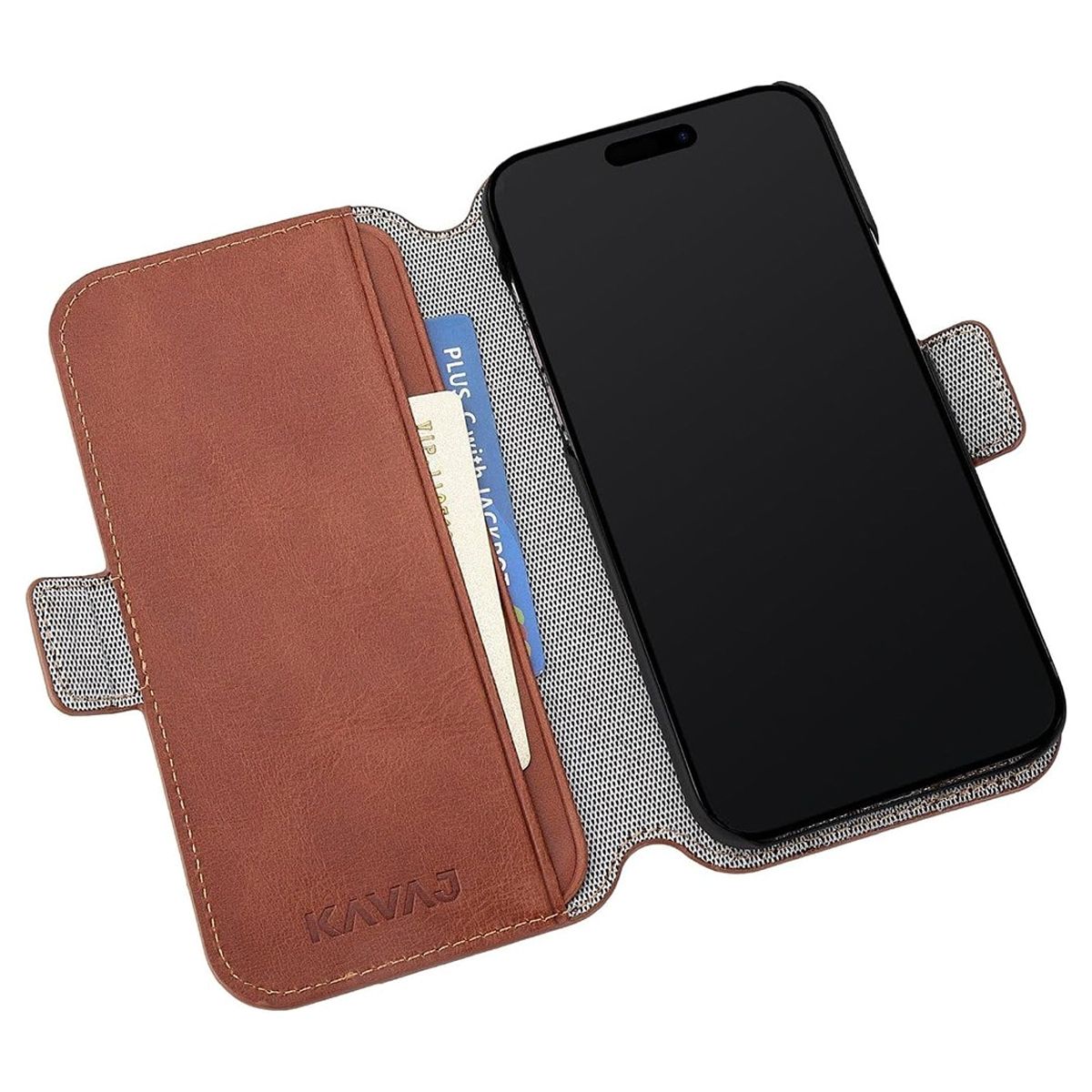 KAVAJ iPhone 14 Pro Max Fodral Phoenix Brun image 4