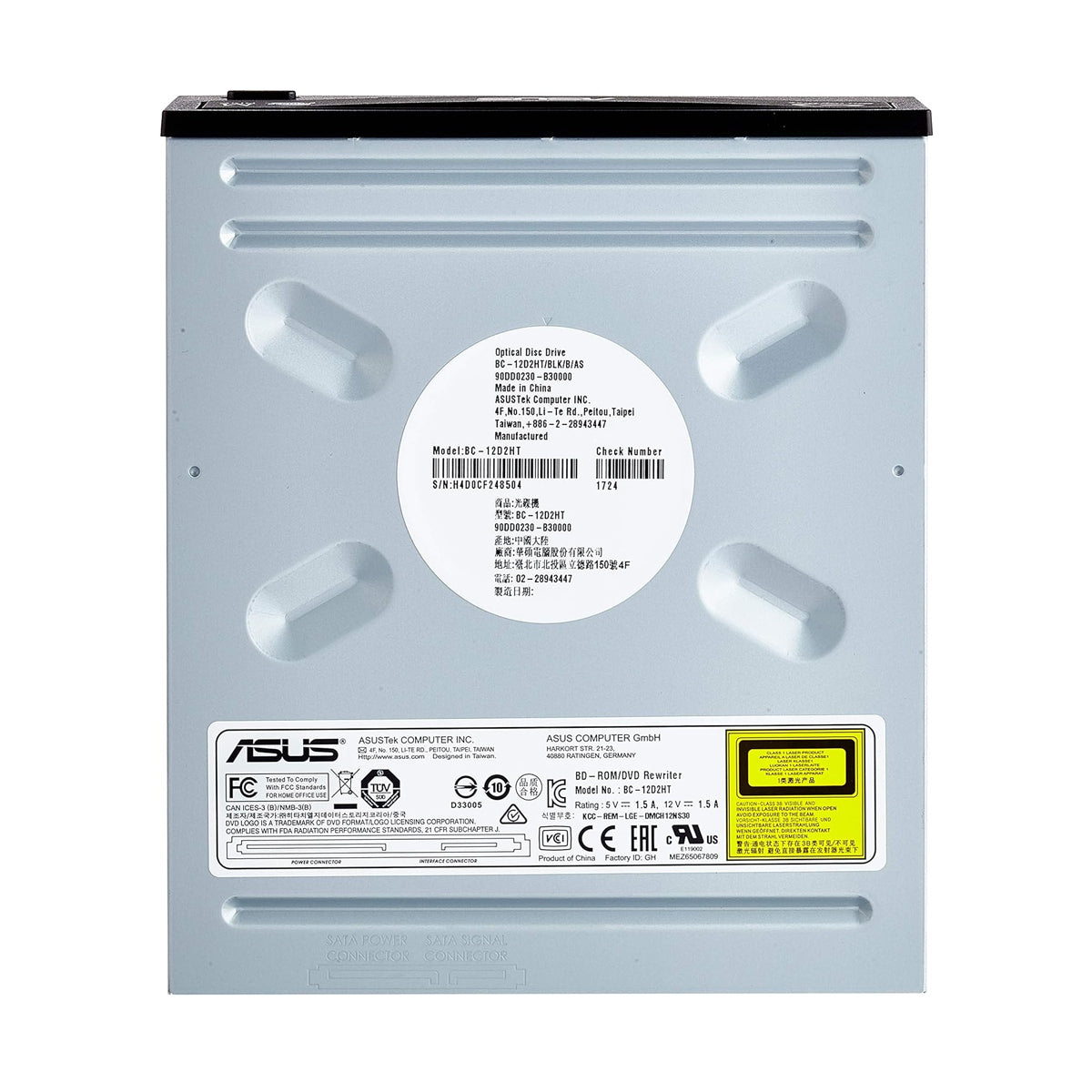 Asus PC DVDRW Blu-Ray BC-12D2HT image 3