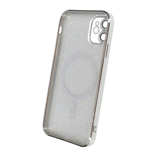 Luxury Mobilskal med Magsafe iPhone 11 - Silver image 4