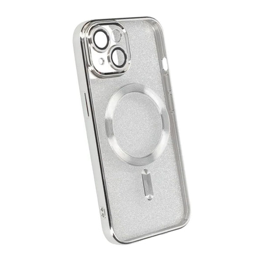 Luxury Mobilskal med Magsafe iPhone 15 - Silver image 3