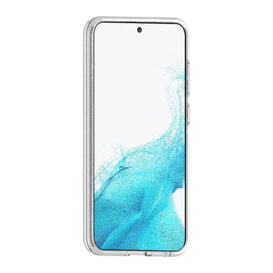 Samsung Galaxy S24 Plus Mobilskal Stöttåligt med Glitter - Transparent image 2