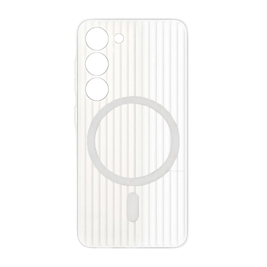 Samsung Galaxy S23 Mobilskal Korrugerad - Transparent image 2