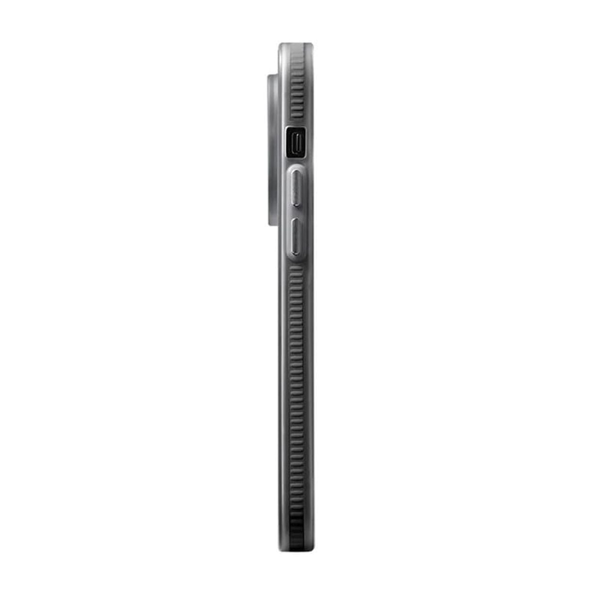 iPhone 15 Mobilskal Korrugerad med Magsafe Rvelon - Svart image 3