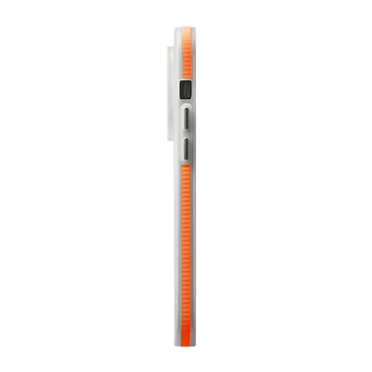 iPhone 15 Mobilskal Korrugerad med Magsafe Rvelon - Orange image 3