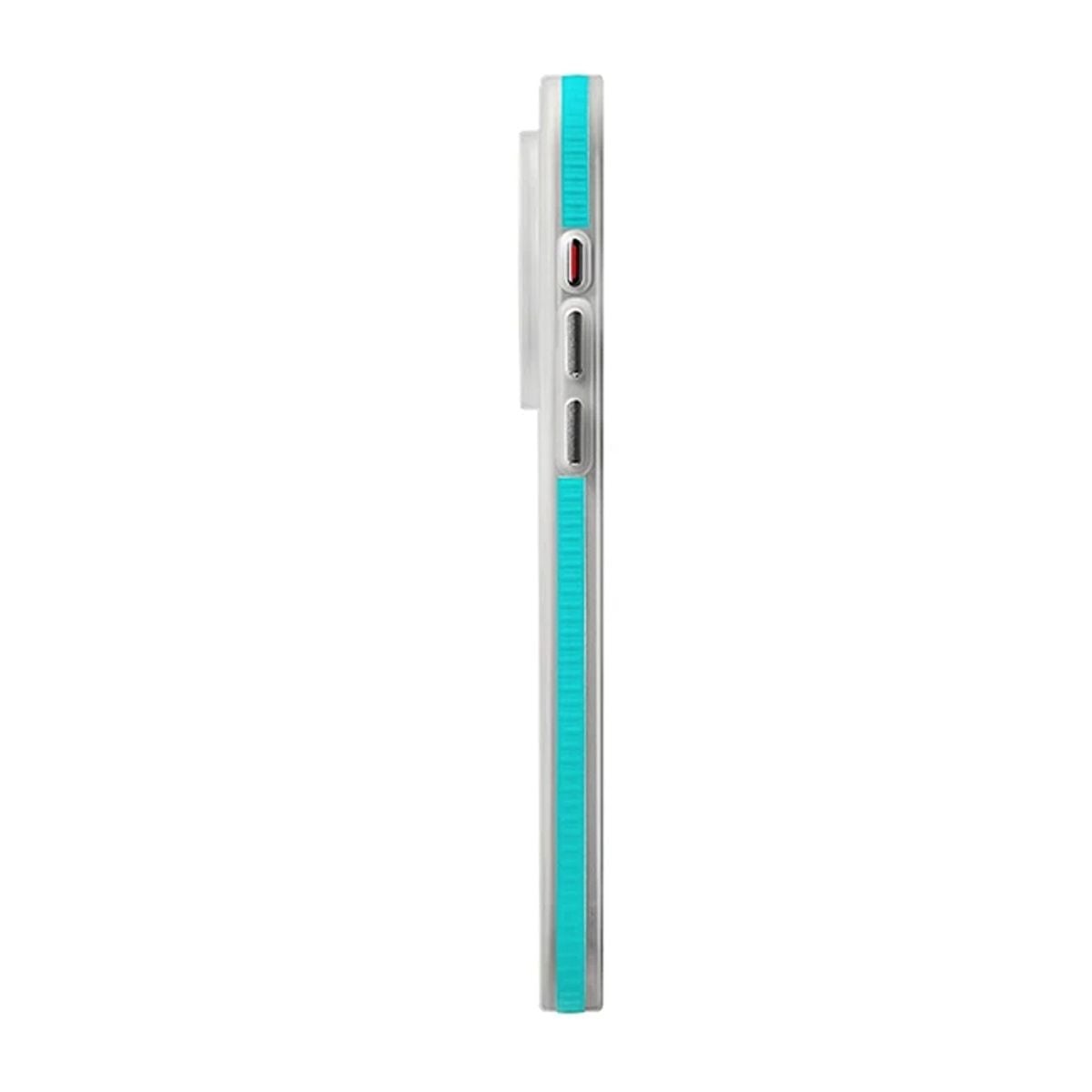 iPhone 13/14 Mobilskal Korrugerad med Magsafe Rvelon - Blå image 3