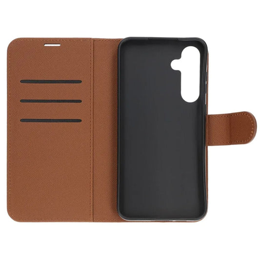 Samsung Galaxy A35 Plånboksfodral med Stativ - Brun image 4