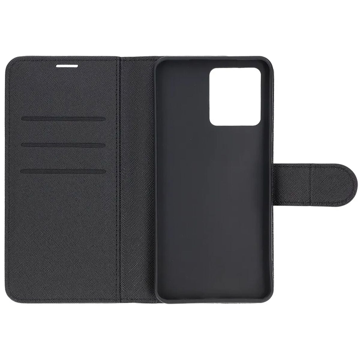 Motorola Moto E13 Plånboksfodral med Stativ - Svart image 4