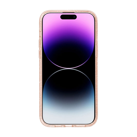 iPhone 14 Pro Max Mobilskal Glitter Magsafe - Guld image 2