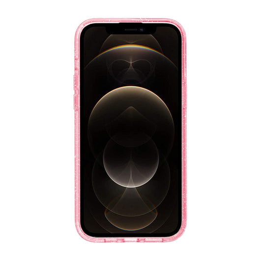 iPhone 12 Pro Max Mobilskal Glitter Magsafe - Rosa image 2