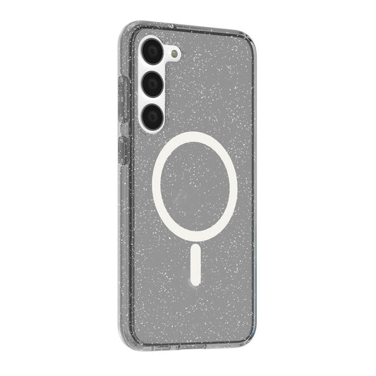 Samsung Galaxy S23 Plus Mobilskal Glitter Magsafe - Svart image 2