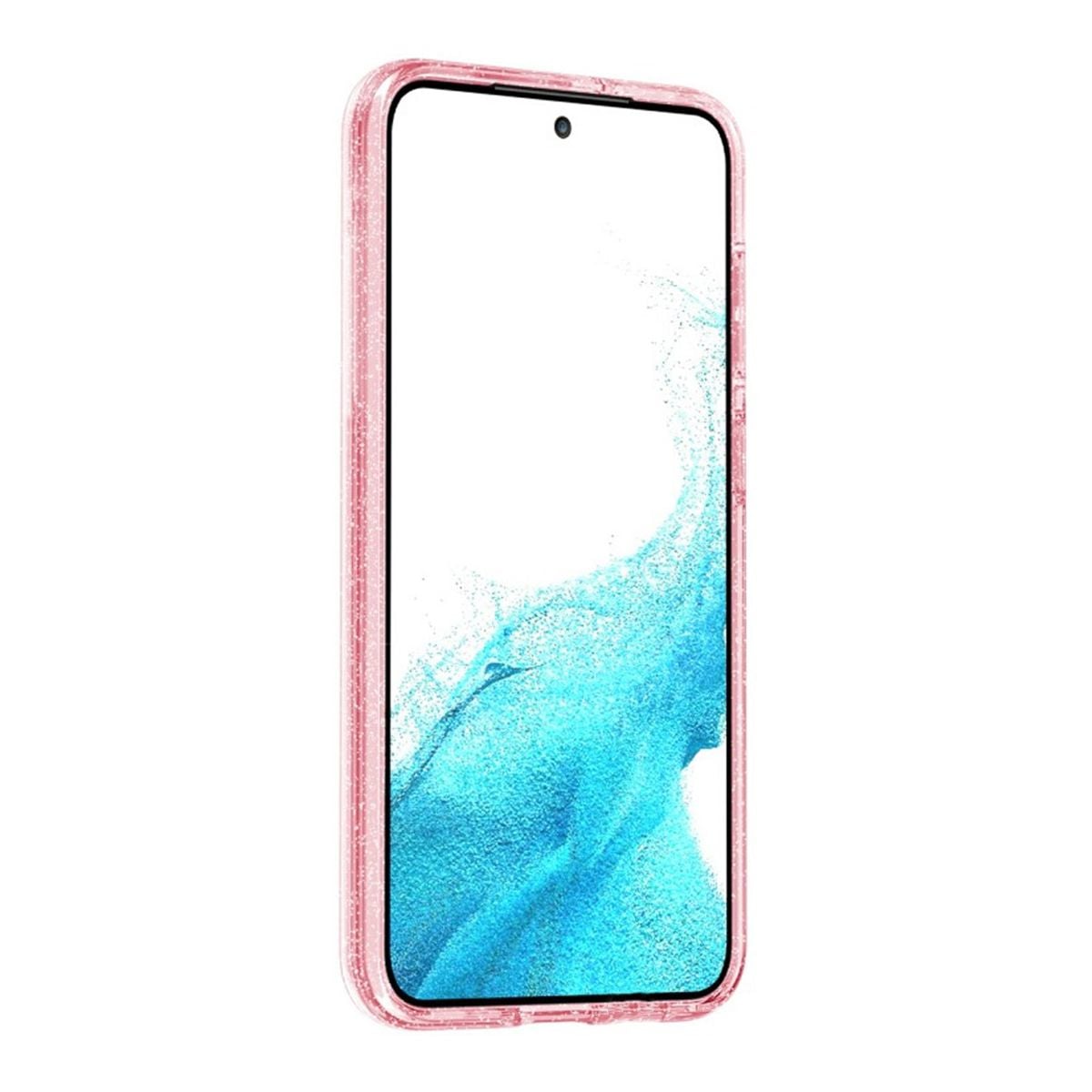 Samsung Galaxy S23 Plus Mobilskal Glitter Magsafe - Rosa image 3