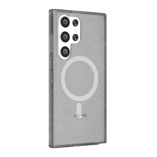 Samsung Galaxy S23 Ultra Mobilskal Glitter Magsafe - Svart image 2