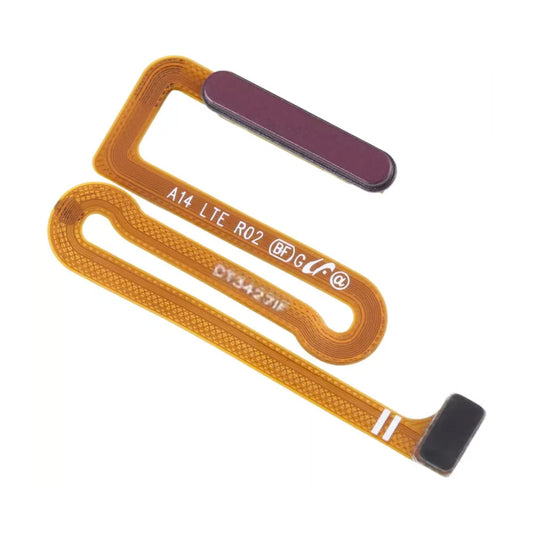 Samsung Galaxy A14 Fingeravtrycksläsare Flexkabel - Svart image 2