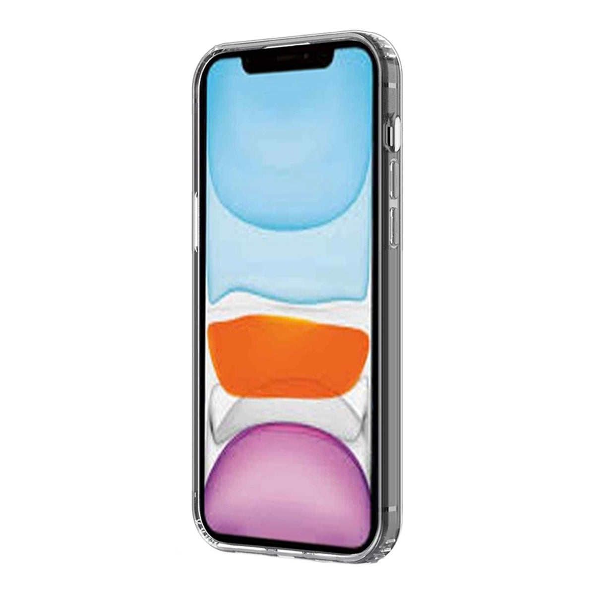iPhone 11 Mobilskal MagSafe - Blommor Blå/Guld image 3