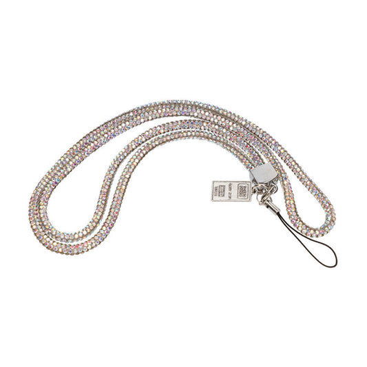 Mobilhalsband Snöre - Iriserande glitter image 2