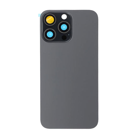 iPhone 15 Pro Max Baksida Glas med Magsafe Magnet - Svart image 2