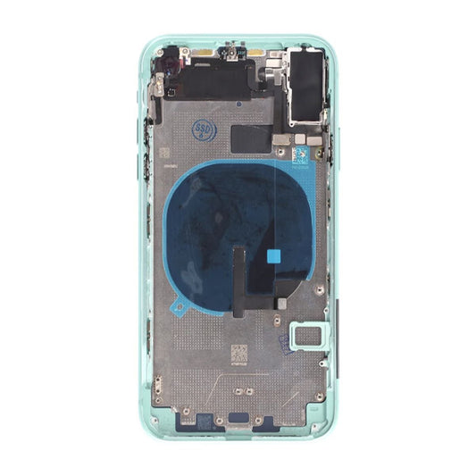 iPhone 11 Baksida med Komplett Ram Premium - Grön image 3