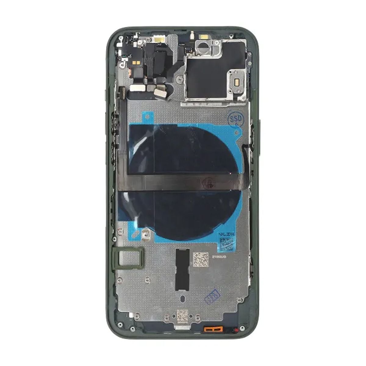 iPhone 13 Baksida med Komplett Ram OEM - Grön image 3