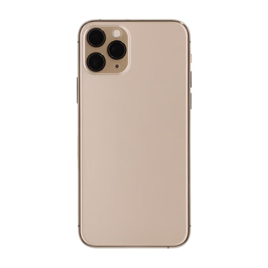 iPhone 11 Pro Baksida med Komplett Ram Premium - Guld image 2