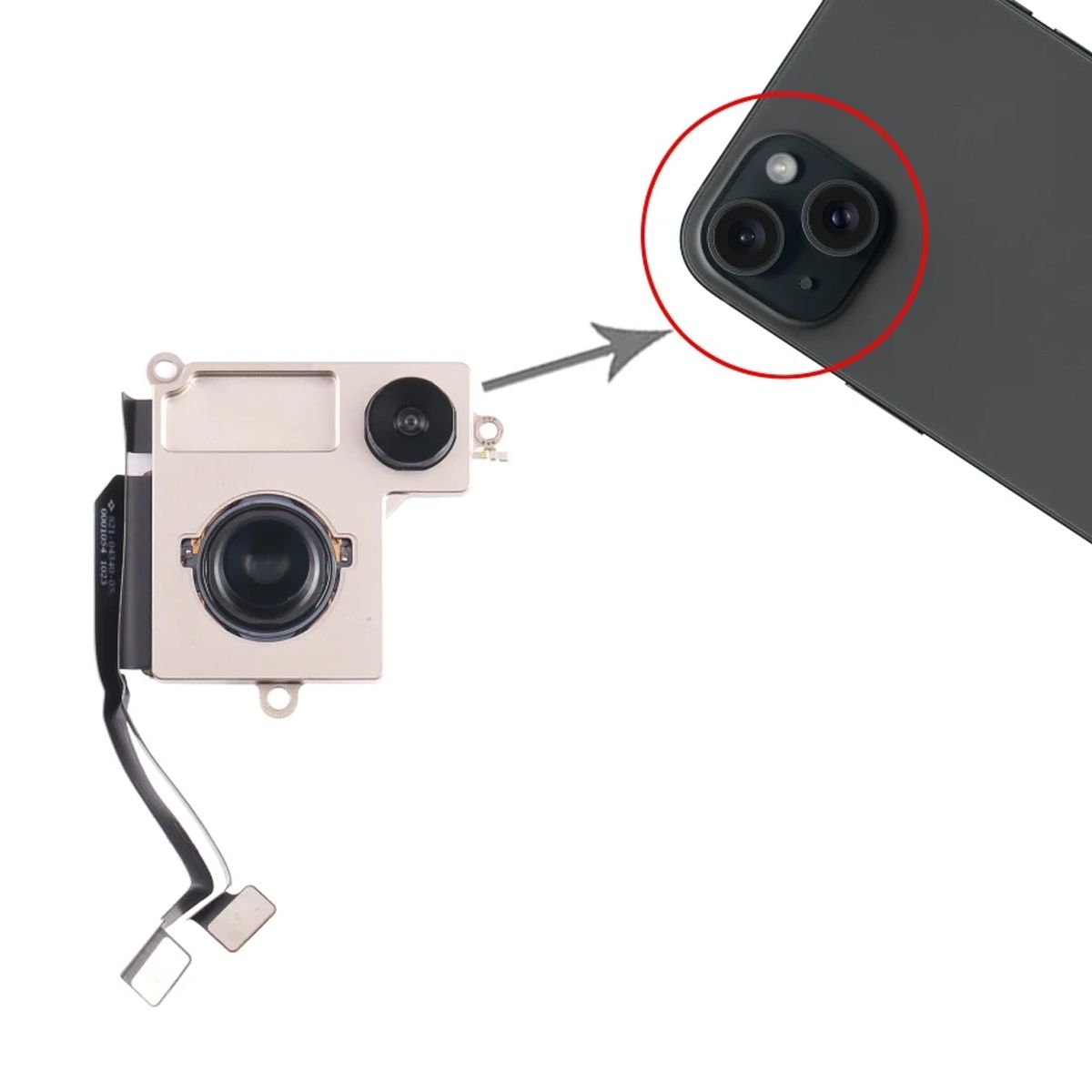 iPhone 15 Bakre Kamera image 4