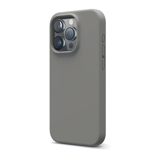 iPhone 16 Pro Max Mobilskal Silikon Rvelon - Grå image 3