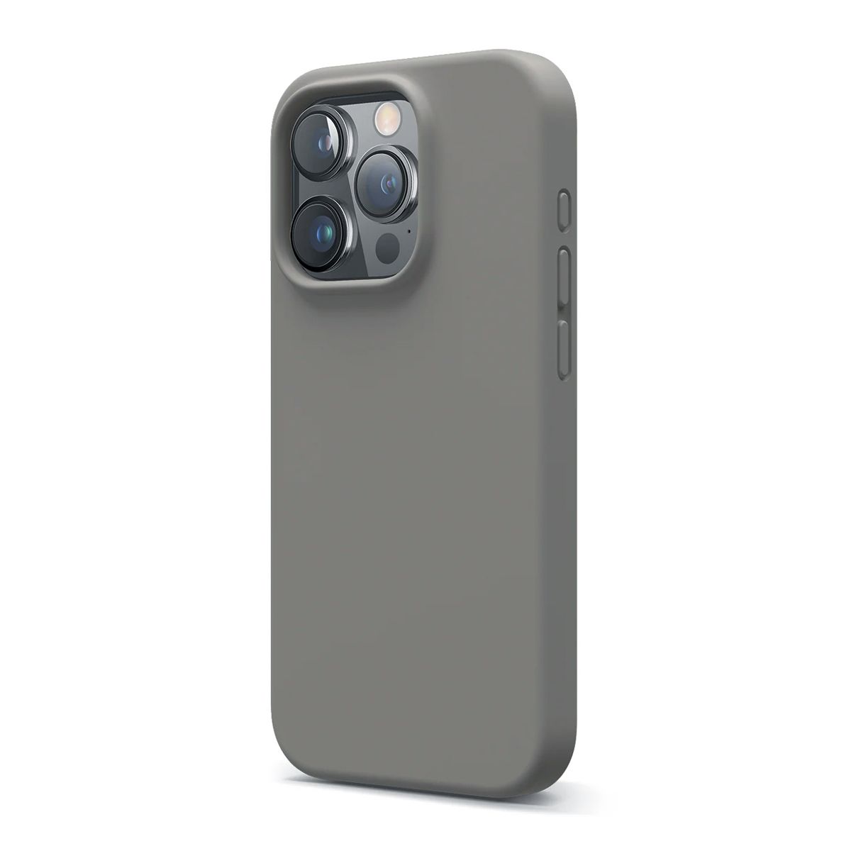 iPhone 16 Pro Mobilskal Silikon Rvelon - Grå image 3