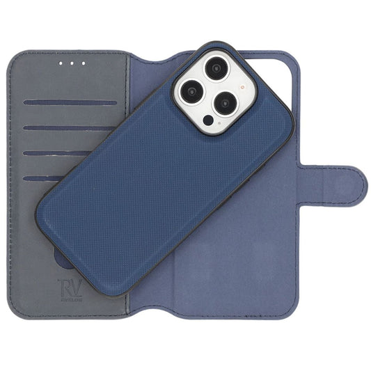 iPhone 16 Pro Max Plånboksfodral Magnet Rvelon - Blå image 3