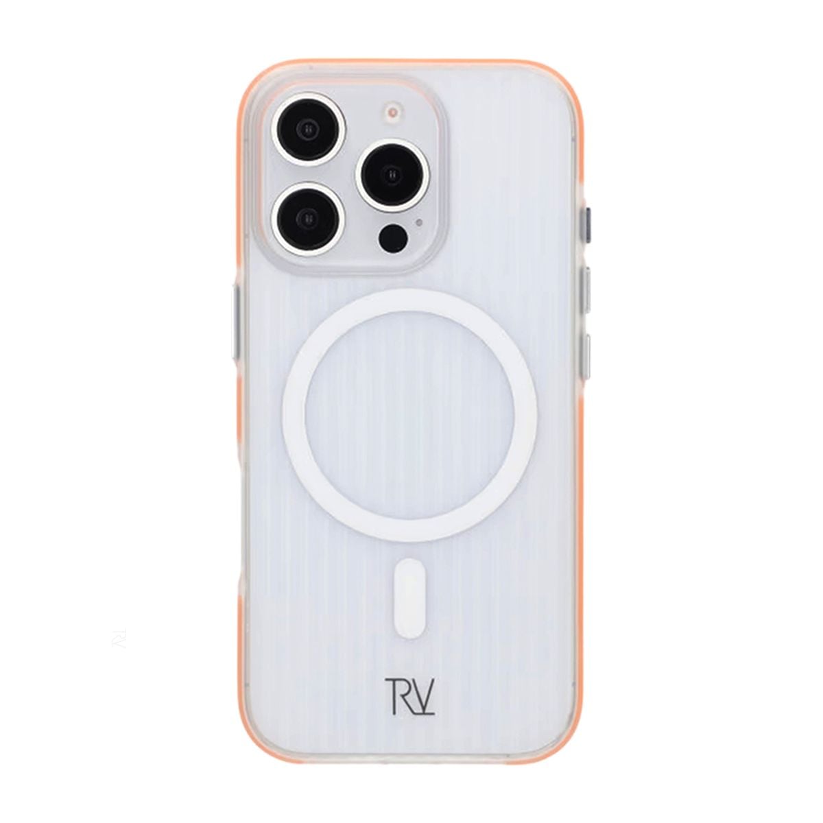 iPhone 16 Pro Max Mobilskal Korrugerad Magsafe Rvelon - Orange image 2