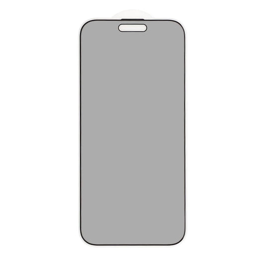Skärmskydd Privacy Härdat Glas iPhone 16 Pro Max - Svart (bulk) image 2
