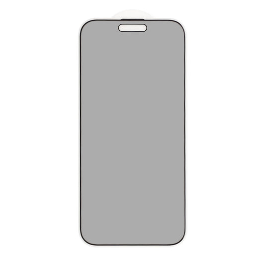 Skärmskydd iPhone 16 Pro/17 Privacy Härdat Glas - Svart (bulk) image 2