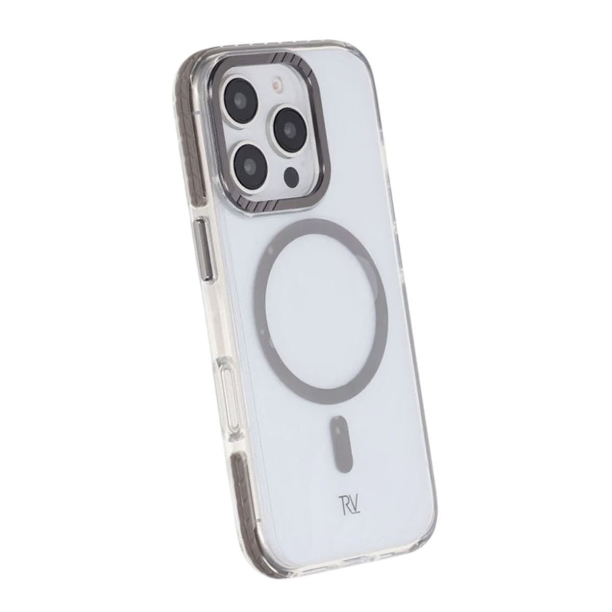 iPhone 16 Pro Rvelon Mobilskal Magnet Förstärkt - Grå image 5