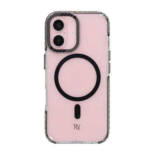 iPhone 16 Rvelon Mobilskal Magnet Förstärkt - Svart image 3