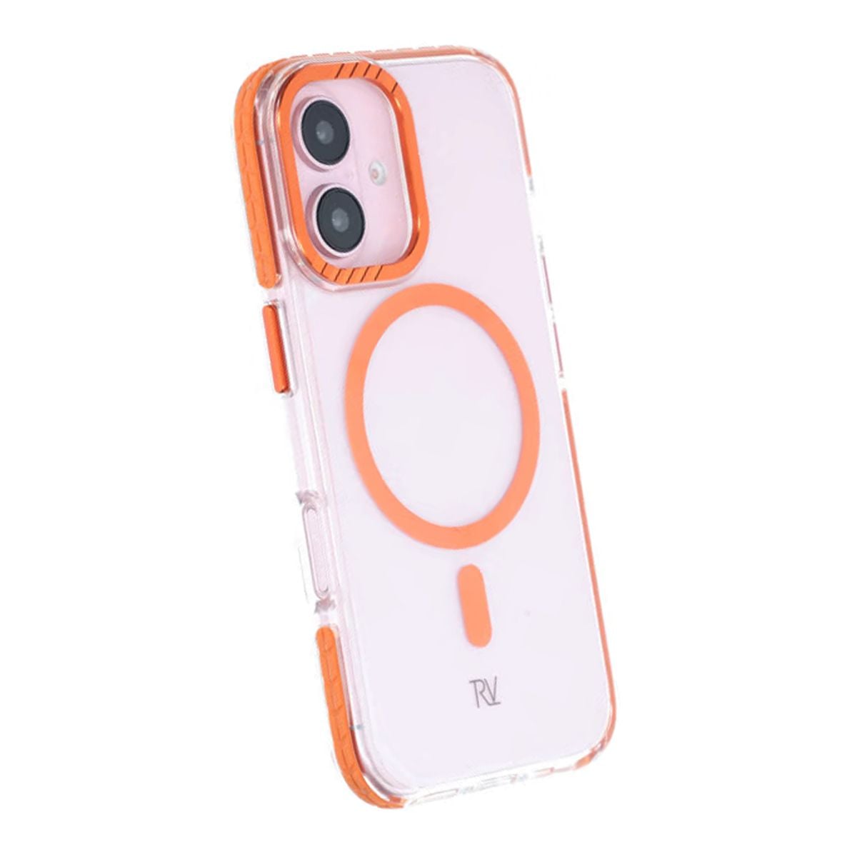 iPhone 16 Rvelon Mobilskal Magnet Förstärkt - Orange image 5