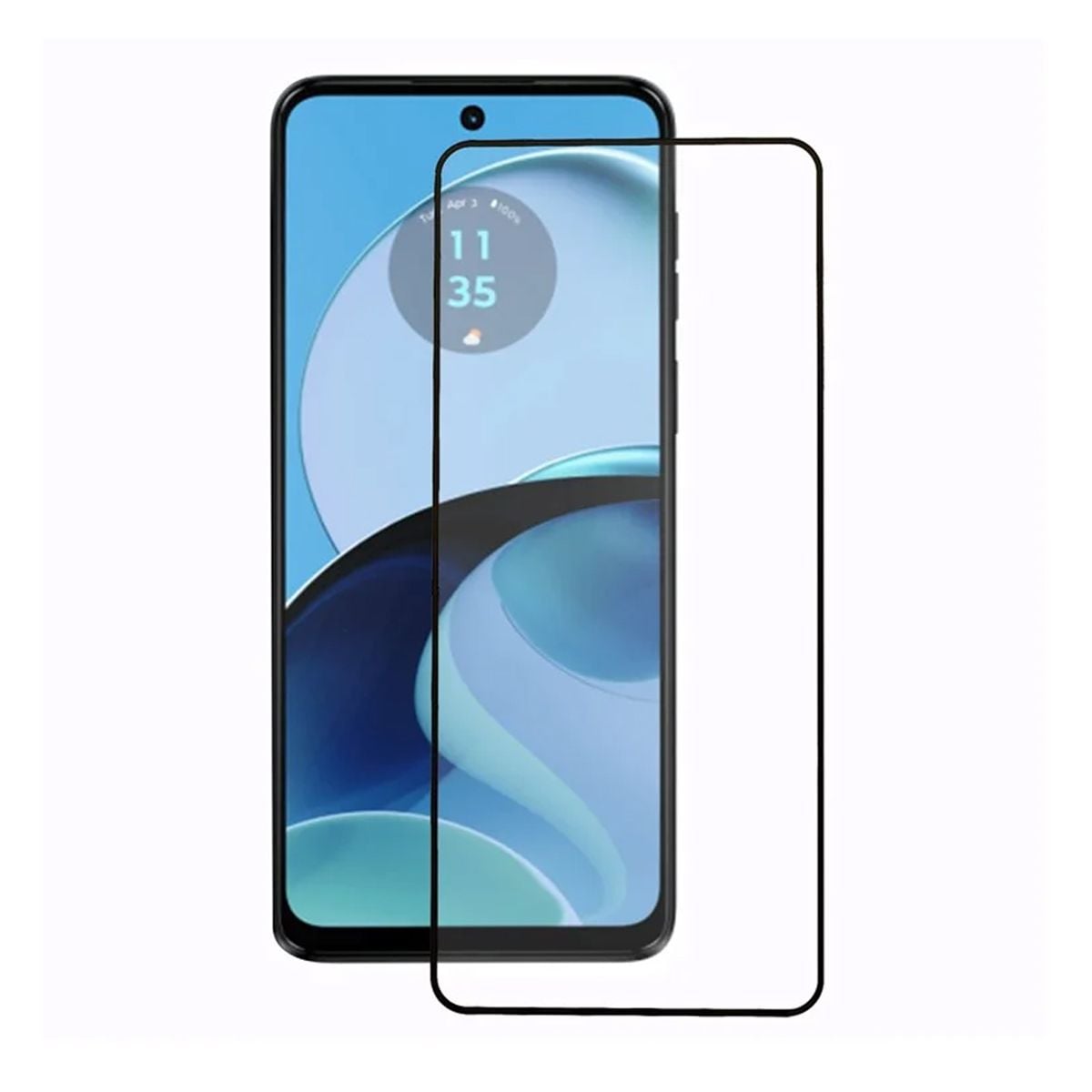Skärmskydd Motorola Moto G14 Heltäckande Härdat Glas image 1