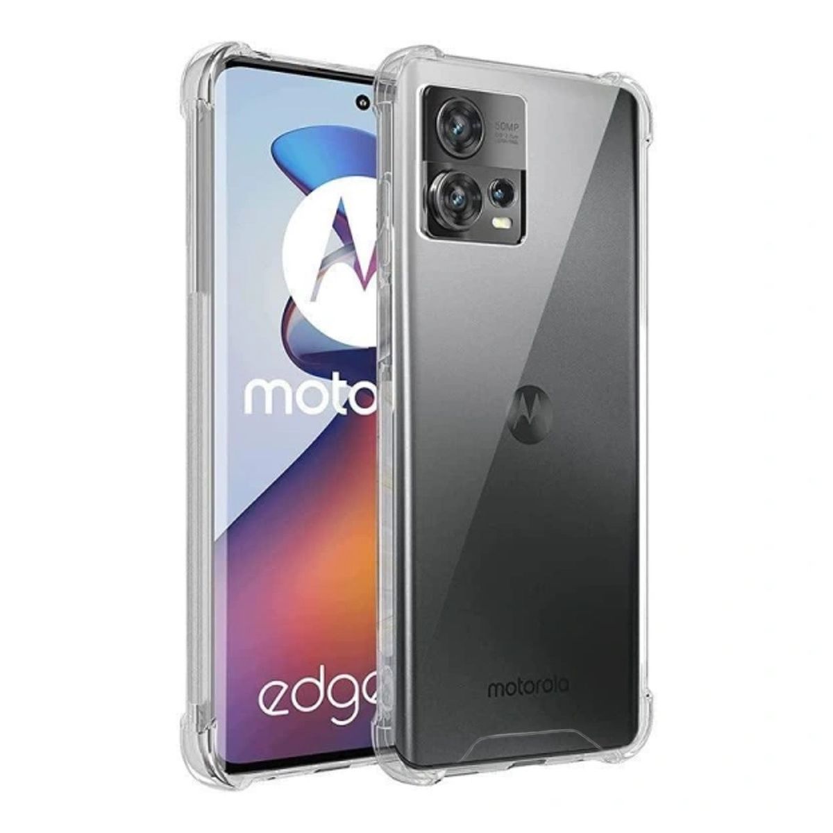 Motorola Moto G23 Mobilskal Stöttåligt - Transparent image 1