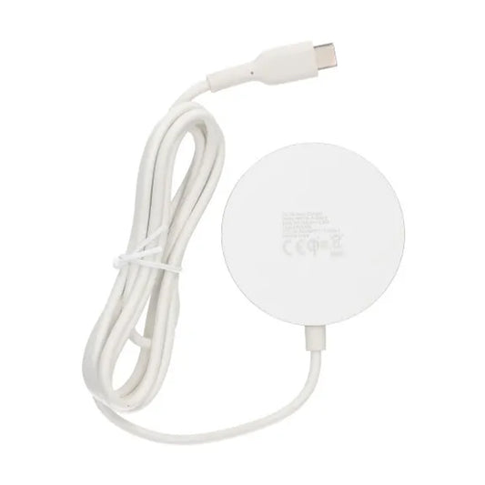 Rvelon Trådlös MagSafe Laddare - Qi2 15W USB-C - Vit image 2