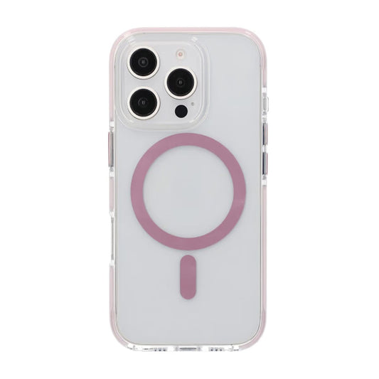 iPhone 16 Pro Mobilskal Magnet Dubbelskydd - Rosa image 3