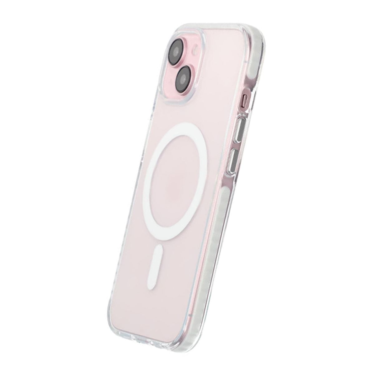 iPhone 15 Mobilskal Magnet Dubbelskydd - Vit image 5