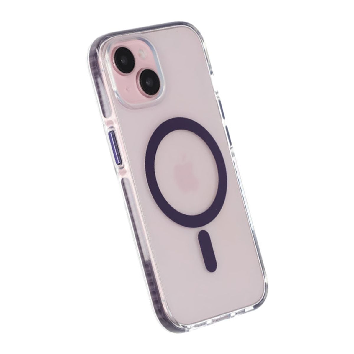 iPhone 15 Mobilskal Magnet Dubbelskydd - Lila image 5