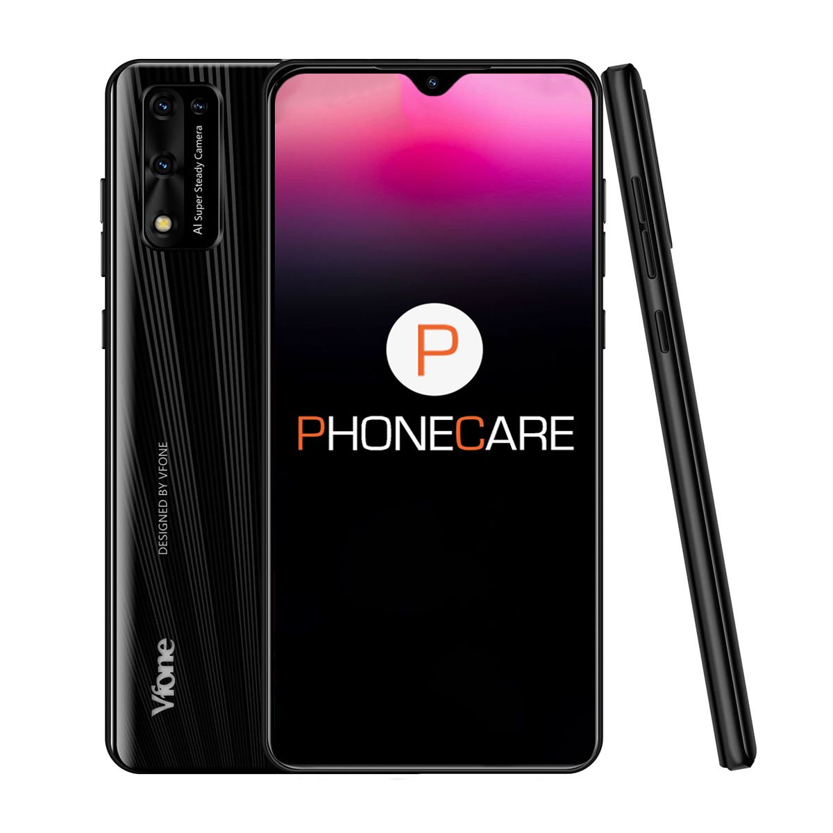 Begagnad Vfone S9 64GB Svart - Använt skick image 2