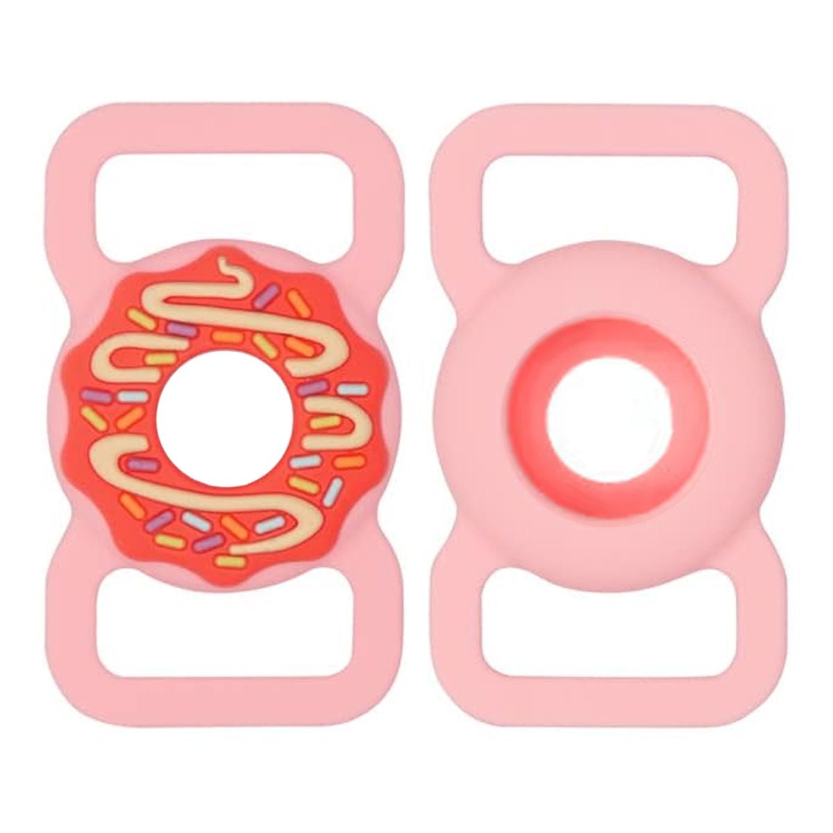 AirTag Fodral Silikon - Donut rosa image 1