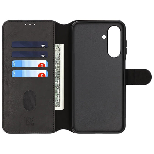Samsung Galaxy S24 FE Plånboksfodral Rvelon - Svart image 2