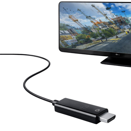 Rvelon USB-C till HDMI 1.4-kabel 4K - 1 meter med chipset image 3